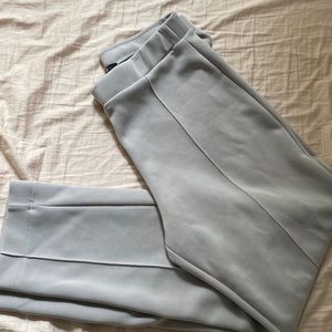 Dalia Straight Leg Gray Pants